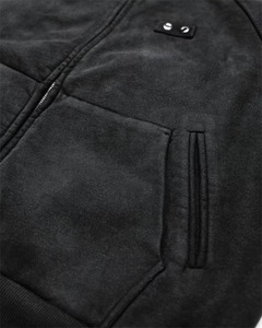 Sweat-shirt à capuche pour homme en coton 100% avec double capuche et fermeture éclair et épaule tombante pour un confort maximal. - Product Image 6