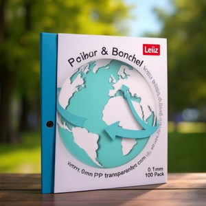 Leitz Brochure Sleeve <b>A4</b> 0.1mm PP Transparent 100 Pack - Product Image 3