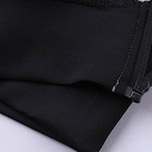 ชุดวอร์มสไตล์คลาสสิกสำหรับผู้ชายแจ็คเก็ตซิปสองชิ้นและกางเกงเอวยางยืดสำหรับสวมใส่ในชีวิตประจำวันหรือในยิม - Product Image 3