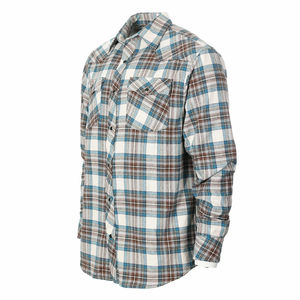 Vente en gros de vêtements personnalisés chemises en flanelle pour hommes moto Service OEM manches longues printemps 100% coton séchage rapide écologique - Product Image 3