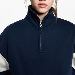 Sudadera de Cuello Redondo a Rayas para Mujer, Sudadera con Capucha de Felpa Francesa Personalizada para Hombre, Sudadera de Hip Hop de Felpa Personalizada para Mujer - Product Image 2