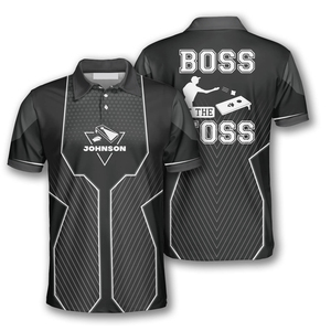 Maillot de billard/snooker personnalisable imprimé – Séchage rapide, léger, respirant, unisexe, vêtements de sport - Product Image 1