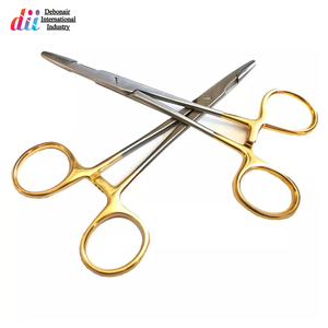 Porte-aiguilles Olsen Hegar TC en carbure de tungstène, 6 pouces, en acier inoxydable, forceps vétérinaire, fabricant en gros - Product Image 5