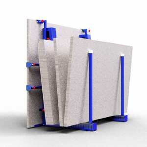 Présentoir de stockage pour la pierre de dalle de quartz de marbre de granit - Product Image 5