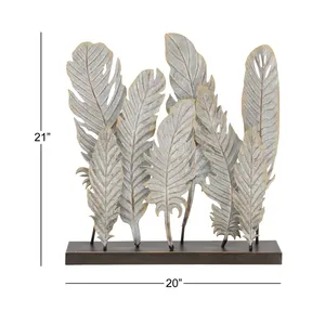 Modern Outdoor <b>Decorative</b> Metal Sculpture for Garden Spaces Unique Artistic Metal Sculpture for Living Room Accent - Product Image 1