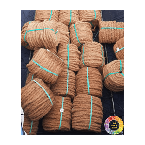 Panier suspendu de jardin de maison du fabricant vietnamien doublure en coco produit de haute qualité corde de coco d'exportation standard - Product Image 3