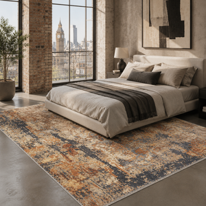 <b>Rug</b> Weavers RW7157 Kazak Mink Tribal Washable <b>Rug</b> Dropshipping Wholesale Washable Chenille 10 Sizes - Product Image 4