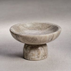 Bol de service en marbre unique avec un contemporain parfait pour les cuisines et les intérieurs de salle à manger modernes - Product Image 6