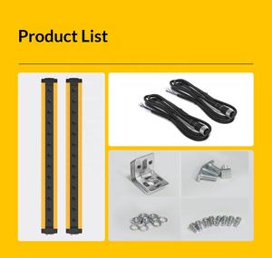 Sensores Ópticos PHOSKEY Série SG2C, Barreira de Luz de Segurança com Abertura de 20mm e 40mm, DC 10-30V, NPN - Product Image 5