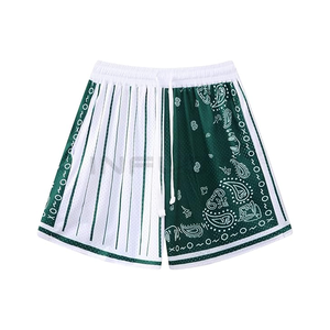 Logo personnalisé vêtements de sport hommes Shorts en maille basket-ball pour hommes été Sublimation Stretch Dtg Printing 100% Polyester 5 pouces entrejambe - Product Image 3