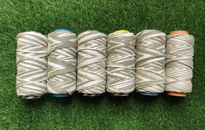 Fils de coton multicolores en macramé sur mesure sur cônes pour la fabrication de tentures murales dynamiques projets de cintres pour plantes pour le tissage - Product Image 5