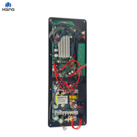 Amplificateur de puissance karaoké 240W, amplificateur audio double canal avec double entrée microphone pour système de haut-parleurs domestiques
