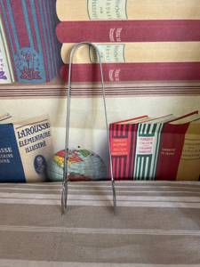 Roti <b>Tong</b> in Iron metal with Silver Color Plated Finished Perfect for Kitchen Dining Home Cooking Utensils and Food Serving Use - Product Image 3