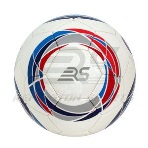 Ballon de football PU promotionnel cousu à la machine 2024 vente en gros ballon de football thermocollé de meilleure qualité ballons pakistanais du Pakistan - Product Image 1