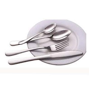 High Western Creative Or Martelé Comme Poignée Argent Poli Ustensiles De Cuisine Designer Cuillère Couteau Fourchette Couverts Ensemble pour Mariage - Product Image 4