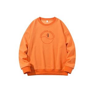 Sudadera de algodón de manga larga de gran tamaño con estampado de moda 2025, diseño liso suave para uso en el gimnasio para invierno - Product Image 1
