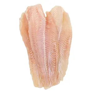 Potongan Harga 10 Kg Fillet Ikan Frozen Pangbasel/Basa Kualitas Tinggi dengan 87% Max Kelembaban Daging Yang Dipangkas dengan Baik