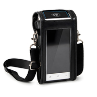 Étui en cuir OEM pour terminal de paiement portable PAX A910S, étui de protection pour terminal de paiement, étui de protection pour terminal de paiement avec bandoulière, pochette de paiement mains libres