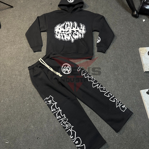 ชุดวอร์มแขนยาวสำหรับผู้ชายผ้าฝ้ายระบายอากาศได้ดีพิมพ์ลาย2026สินค้าออกใหม่ - Product Image 3