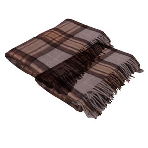 Promoción Cómoda manta de lana Mackller estampada en color sólido al mejor precio - Product Image 5