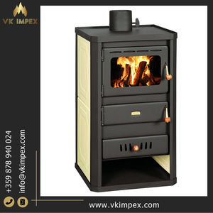 Cheminées au bois autoportantes au design moderne et élégant Matériau en acier pour villa, appartement ou maison Prix compétitif - Product Image 2