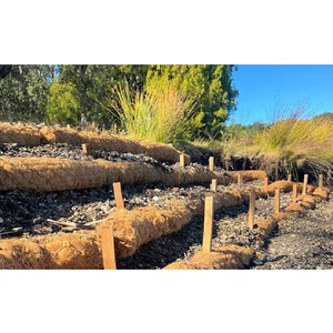 Troncos de fibra de coco para el control de la erosión Troncos ecológicos para granjas Pistas Riberas al mejor precio de fábrica - Product Image 4