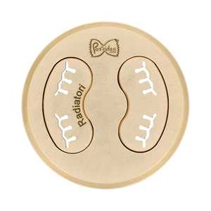 Matriz de extrusión de pasta de bronce de 63.5 mm de diámetro, Radiatori, para varias máquinas de pasta - Product Image 1