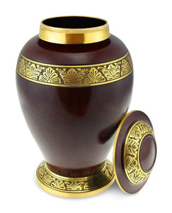 Urnas de cremación para adultos de latón hechas a mano de hermoso diseño moderno urnas funerarias conmemorativas para adultos para cenizas hermoso monumento - Product Image 2