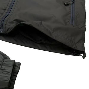 Conjunto de Dos Piezas de Chaqueta y Pantalones Deportivos de Maternidad con Capucha y Logotipo Personalizado, Cortavientos Transpirable para Hombre - Product Image 5