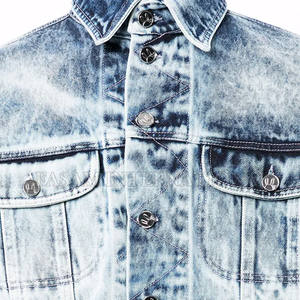 Nouvelle arrivée veste en jean pour hommes à manches longues veste en jean pour hommes personnalisée Offre Spéciale veste en jean pour hommes - Product Image 5