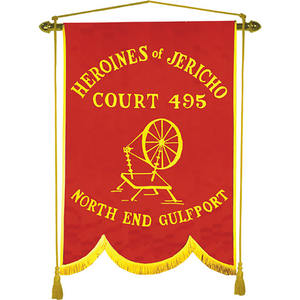 Sombreros de metal bordados Masonic Regalia St Thomas of Acon - Product Image 6