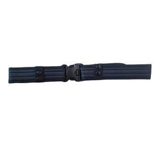 Stable Belt Custom Security Officers Men's <b>Blue</b> Stable Belt Style Belts Buckle Made of High Quality Leather Stable Belt - Product Image 1