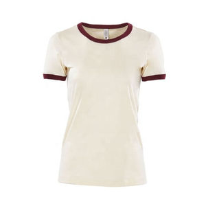 2023 personnalisation sonnerie ajustée coupe ajustée sonnerie t-shirts pour femmes sonnerie couleur personnalisée nouveauté été t-shirts - Product Image 2