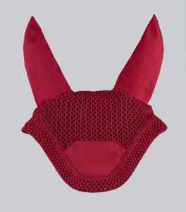 Lightweight horse ear <b>bonnet</b> custom logo premium crochet breathable washable fly veil equestrian riding gear made in Pakistan - Product Image 4