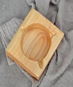 Cendrier porte-cigare classique carré en bois réutilisable en gros Accessoires pour cigares écologiques Cendrier pour cigares en gros - Product Image 1