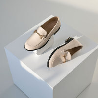 JSHOE 2025 Mocassins en cuir ultra-légers pour femmes Hillroad Chaussures décontractées avec action respirante Look pour le printemps et l'automne