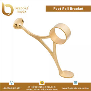 Venta caliente a medida Impex 38mm combinación de latón pulido pasamanos hoteles cubierta escalera barandillas indias 3 años de garantía - Product Image 2