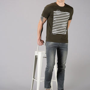 High Quality New Design <b>Men</b> Solid Plain Screen Printing <b>T</b> <b>Shirt</b> Regular Fit Custom 100% Cotton Hip Hop Quick Dry Breathable - Product Image 5