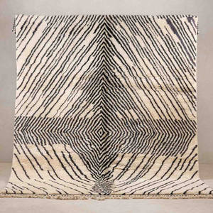 Alfombra con diseño marroquí de alta calidad, tapete auténtico de Beni Ourain, Azilal, venta al por mayor - Product Image 6