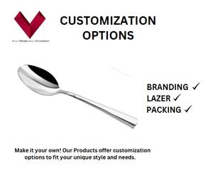 Vente flash Cuillère à thé et à café en acier inoxydable Manche long avec motif rond Cuillères de service de qualité alimentaire pour un usage domestique - Product Image 3