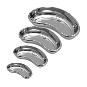 Plateau de rein chirurgical en acier inoxydable OEM plat de rein autoclavable creux réutilisable avec logo personnalisé certifié CE ISO - Product Image 4
