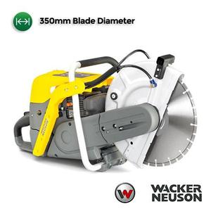 Sierra de corte de hormigón de gasolina Wackers Neusons BTS635s de 350mm con Motor/fuente de alimentación de batería, taladro Industrial DIY OEM - Product Image 4