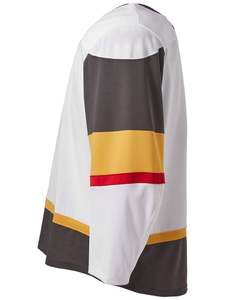 เสื้อกีฬาฮ็อกกี้น้ำแข็ง-ผ้าสแปนเด็กซ์/ ผ้าฝ้ายเป็นมิตรกับสิ่งแวดล้อมแห้งเร็วระบายอากาศใส่สบายโลโก้ตามสั่งสี - Product Image 3