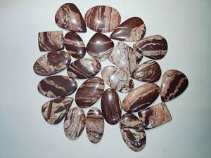 Jaspe de coco semiprecioso AAA + CALIDAD jaspe de coco piedra preciosa cabujón Coco piedra suelta para hacer joyería - Product Image 3