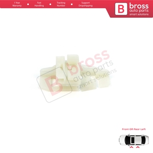 Clips de réparation de lève-vitre V1BWR151 pour porte avant ou arrière gauche pour Scenic Grand Scenic MK2 JM0/1 2003-2009 8200118777 - Product Image 5