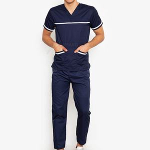 Tenues de travail pour hommes, fabriquées au Pakistan, uniformes de travail pour médecins d'hôpital, uniformes médicaux chirurgicaux unisexes - Product Image 6