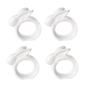 Servilletero de cerámica de fabricante al por mayor, accesorios personalizados antiguos de alta calidad, servilletero redondeado - Product Image 2