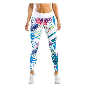 Nouvel Arrivage Leggings Femme Taille Mi-Haute Respirants à Sublimation avec Logo Personnalisé et Options de Taille Vente en Gros OEM - Product Image 1