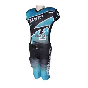 Nueva Llegada Camisetas de Fútbol Americano Personalizadas de Alta Calidad Manga Corta 100% Poliéster Nombre del Equipo Personalizado MOQ Bajo - Product Image 5