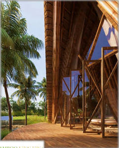 Casa prefabricada de bambú asequible de 64m2 ecológica para un estilo simple por 100% CENVINEX Vietnam (IMPUESTO DE EXPORTACIÓN 0% VIETNAM) - Product Image 3